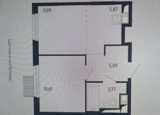 Двухкомнатная квартира на продажу, 34.4 м2, Мытищи, жилой комплекс Мытищи Парк, к1, ЖК Мытищи Парк