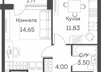 Продается 1-ком. квартира, 35.4 м2, Москва, ЖК Аквилон Бисайд