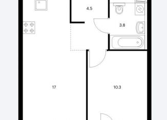 Продается 1-комнатная квартира, 36.2 м2, Екатеринбург, ЖК Космонавтов 11