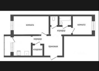 Продается 2-комнатная квартира, 55.3 м2, Сыктывкар, район Лесозавод, улица Серова, 48