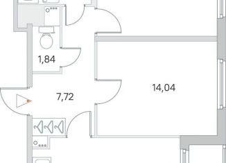 Продажа двухкомнатной квартиры, 59.4 м2, Ленинградская область
