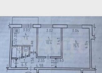 Продажа 2-ком. квартиры, 43.1 м2, Ижевск, улица Баранова, 62