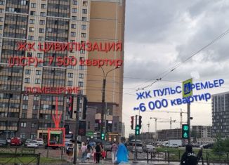 Аренда помещения свободного назначения, 43 м2, Санкт-Петербург, Дальневосточный проспект, 25к1