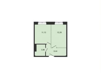 1-ком. квартира на продажу, 33.7 м2, Иркутская область, проезд Радиан, 46