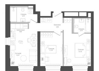 Продажа 2-комнатной квартиры, 62 м2, Москва, метро Верхние Лихоборы