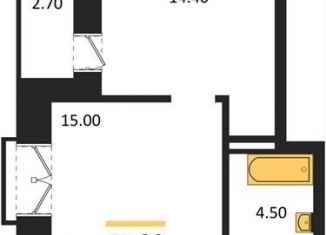 Продажа 1-ком. квартиры, 45.2 м2, Новосибирск, Заельцовский район, улица Брестская Горка