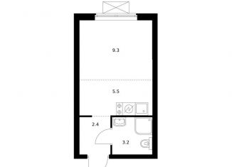 Продам квартиру студию, 20.4 м2, Приморский край