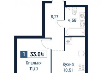 Продаю 1-комнатную квартиру, 33 м2, Ленинградская область