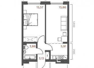 Продажа 1-комнатной квартиры, 44.3 м2, Иркутск, 6-я Советская улица, 2