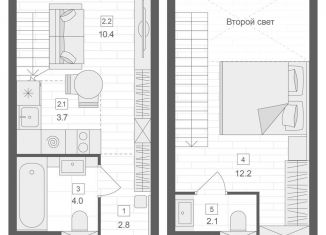 Продажа 1-ком. квартиры, 35.2 м2, Москва, Верхняя Красносельская улица, 19с2, ЦАО