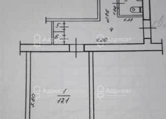 Продаю однокомнатную квартиру, 32.4 м2, Волгоград, улица Гейне, 19