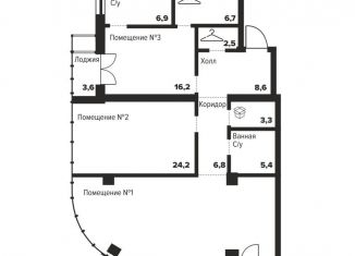 Продается 2-ком. квартира, 126.9 м2, Челябинск, улица Труда, 157А