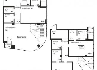 Продается 3-ком. квартира, 231.1 м2, Челябинск, улица Труда, 157А, Центральный район