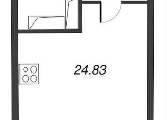 Продается квартира студия, 28 м2, Ленинградская область