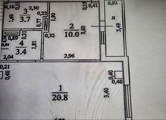 Продаю 1-ком. квартиру, 38 м2, Ульяновская область, проспект Ливанова, 9