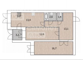 Продам 2-комнатную квартиру, 62.4 м2, Республика Башкортостан, улица Загира Исмагилова, 19