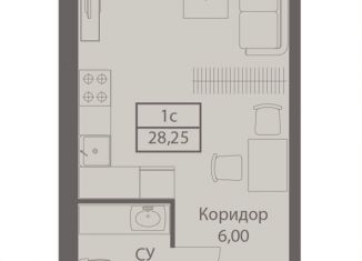 Продам 1-комнатную квартиру, 28.3 м2, Москва, улица Академика Ильюшина, 21, метро Дмитровская