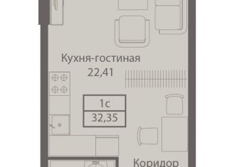 Продаю однокомнатную квартиру, 32.4 м2, Москва, улица Академика Ильюшина, 21, метро Дмитровская