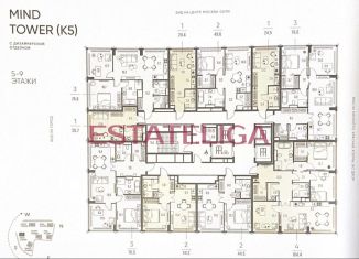 Продается трехкомнатная квартира, 76.5 м2, Москва, Даниловский район