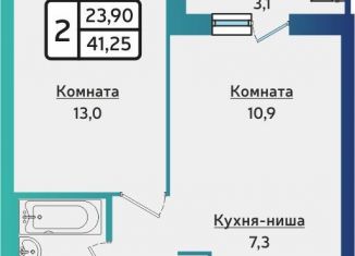 Продаю 2-ком. квартиру, 41.6 м2, Удмуртия