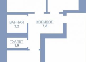 Продам 2-ком. квартиру, 56.2 м2, Тамбов, улица Подвойского, 6В, Октябрьский район