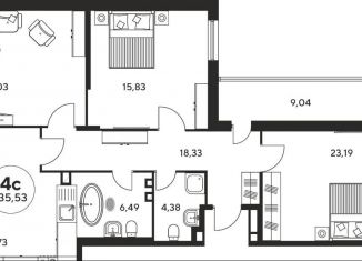 Продажа 3-комнатной квартиры, 135 м2, Ростов-на-Дону, Пушкинская улица, 97