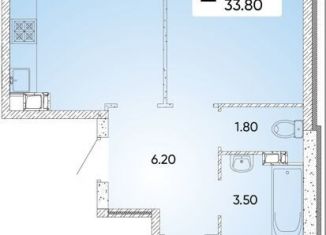 Продажа 2-комнатной квартиры, 61.3 м2, Краснодарский край, улица Доблести, 10