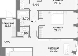 Продам 3-комнатную квартиру, 130.7 м2, Москва, Пресненский район