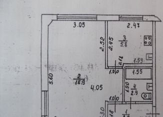 Однокомнатная квартира на продажу, 30 м2, Орёл, улица Матвеева, 16