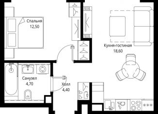 Продаю однокомнатную квартиру, 40.2 м2, Москва, район Покровское-Стрешнево