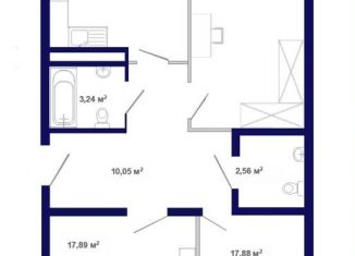 Продается 3-комнатная квартира, 91.1 м2, рабочий поселок Маркова, улица Академика Герасимова, 11