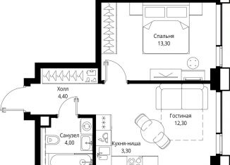 Продажа 1-комнатной квартиры, 37.3 м2, Москва, район Покровское-Стрешнево