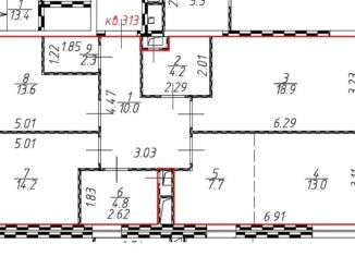 Трехкомнатная квартира на продажу, 90 м2, Москва, 1-й Котляковский переулок, 4к4, ЖК Лайф Варшавская