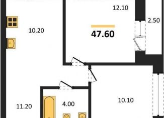 Продажа 2-ком. квартиры, 47.6 м2, Новосибирская область