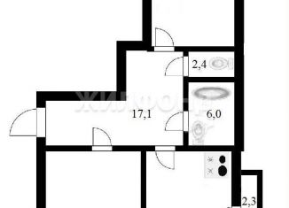 Продажа 3-комнатной квартиры, 97.8 м2, Новосибирская область, улица Орджоникидзе, 47