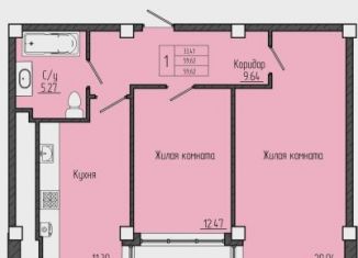 Продаю 2-ком. квартиру, 59.6 м2, Лермонтов