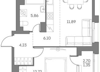 Продажа 1-ком. квартиры, 42.2 м2, Москва, Рязанский проспект, 2с27