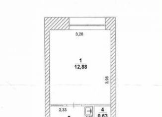 Продается 1-комнатная квартира, 17.7 м2, Ульяновская область, Амурская улица, 4А