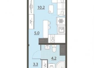 Продаю квартиру студию, 22.7 м2, Екатеринбург, метро Чкаловская, улица Архитектора Белянкина