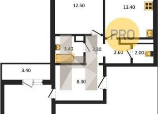 Продажа 2-комнатной квартиры, 67.1 м2, Воронеж, улица Шидловского, 28