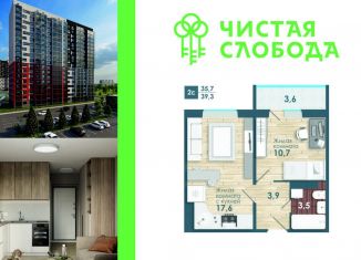 Продается 2-комнатная квартира, 35.7 м2, Новосибирск, Спортивная улица, 37