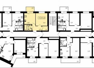 Продам 1-комнатную квартиру, 37.4 м2, Ленинградская область, Вересковая улица, 8к2