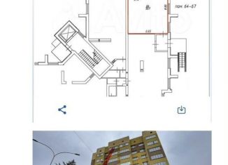 Сдается в аренду помещение свободного назначения, 57.9 м2, Ставрополь, микрорайон № 15, улица Чапаева, 4/1