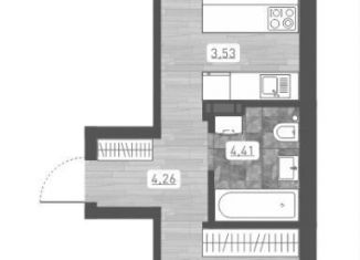 Продам 2-ком. квартиру, 48.9 м2, Новосибирск, улица Забалуева, с10