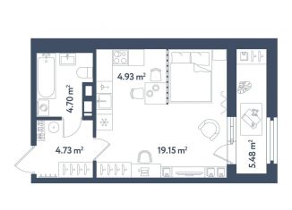 Продам квартиру студию, 36.3 м2, Санкт-Петербург, муниципальный округ Московская Застава