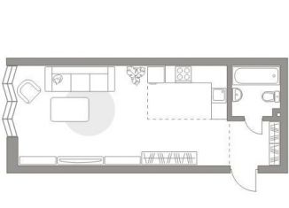 Продаю квартиру студию, 37.6 м2, Москва