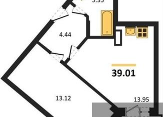 Продается 1-ком. квартира, 39 м2, Воронежская область, Электросигнальная улица, 9Ак2