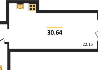 Продам квартиру студию, 30.6 м2, Воронежская область, Покровская улица, 19