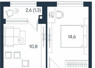 Продажа 2-комнатной квартиры, 41 м2, Пермь, Индустриальный район