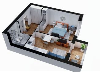 1-ком. квартира на продажу, 44.3 м2, Кострома